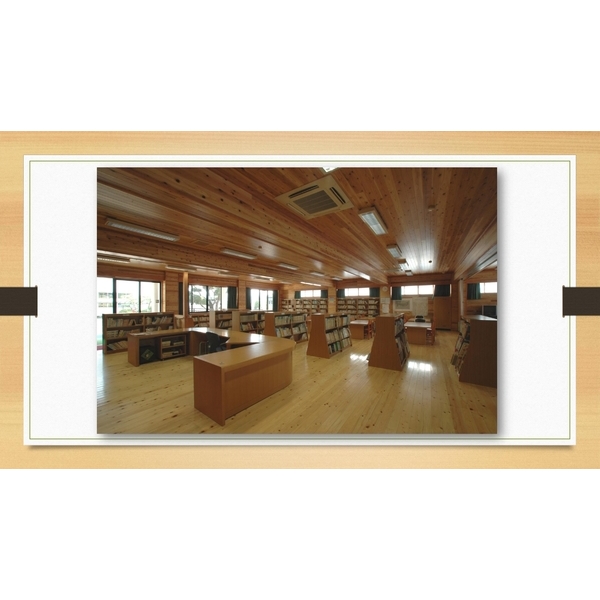 日本檜木-圖書室