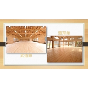 日本檜木-武道館及體育館