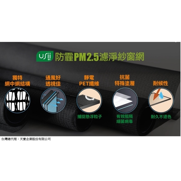 USii 防霾紗網-新日隆鋁窗五金商行