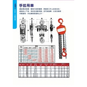 WIN手拉吊車 , 盈新五金開發有限公司