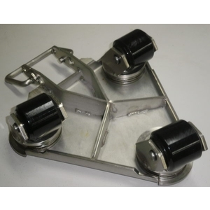 鍍鎳 萬向三輪小坦克 , 盈新五金開發有限公司