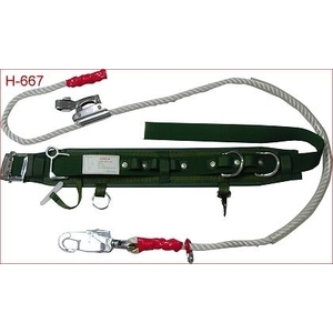 柱上型安全帶H-667 , 盈新五金開發有限公司