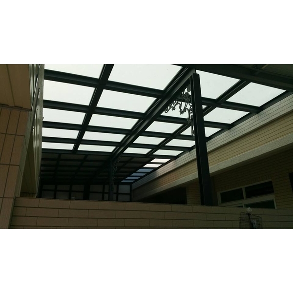 H型鋼13孔 玻璃採光罩,金吉利不銹鋼工程行