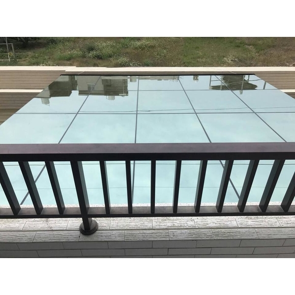 H型鋼13孔 玻璃採光罩