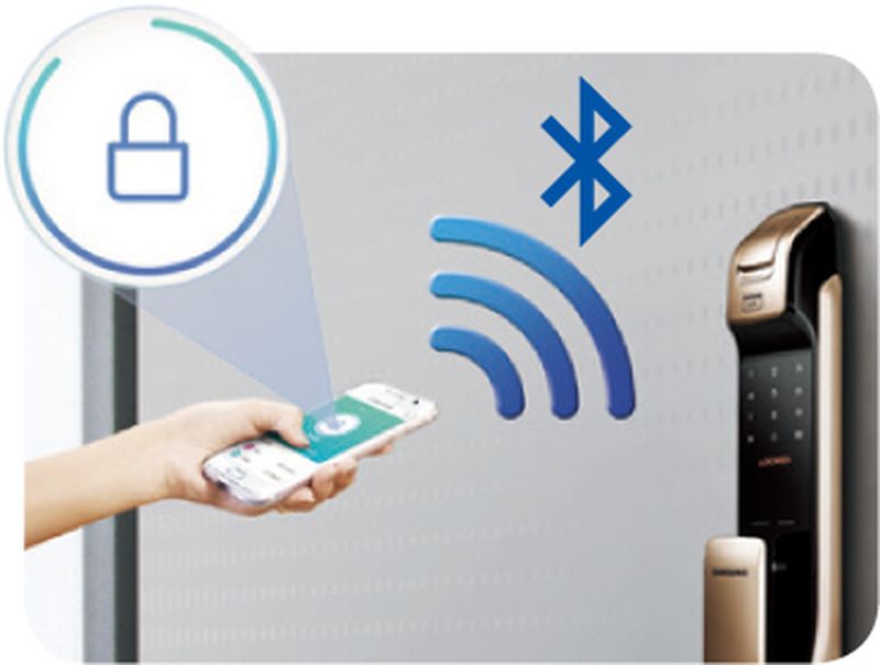 三星電子鎖五合一SHP-DP728銀