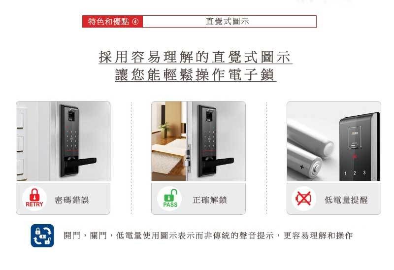 美樂電子鎖四合一MI6800