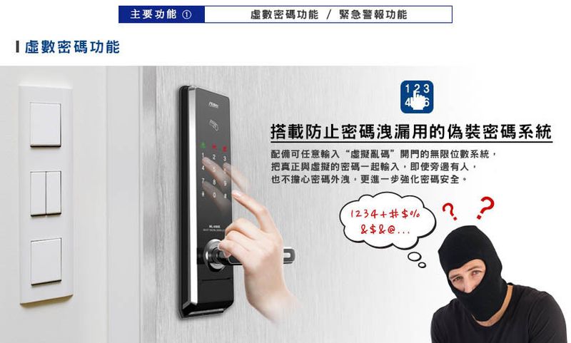 美樂電子鎖三合一卡片ML6100