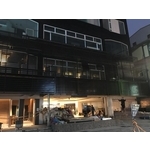 外牆大型格柵吊掛安裝 - 毅展企業社