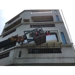 遮雨棚搭配塑鋁板 - 毅展企業社