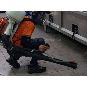 鼓風機殘效噴灑