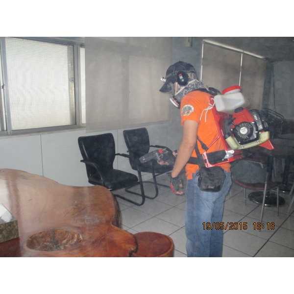 室內冷霧機施作