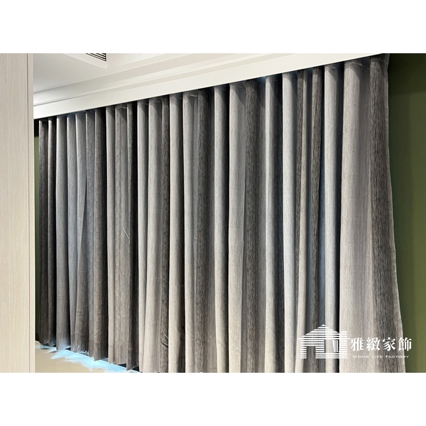蛇行簾安裝成果
