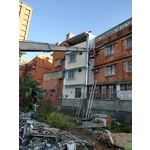 頂樓加建＆牆壁封不銹鋼板＆後白鐵窗及雨遮1 - 金界工程行