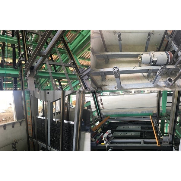 鋼構貨梯安裝 電控調試