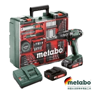 【metabo 美達寶】 18V鋰電震動電鑽組 SB 18 SET , 台灣華嶠貿易股份有限公司