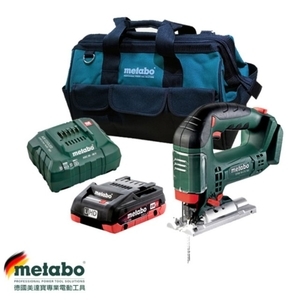 【metabo 美達寶】 18V鋰電線鋸機 STAB 18 LTX 100 4.0HD單電版(優惠套裝組合),台灣華嶠貿易股份有限公司