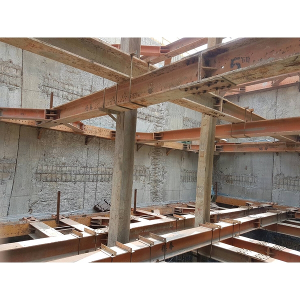 連續壁開挖成果-竣盛工程有限公司