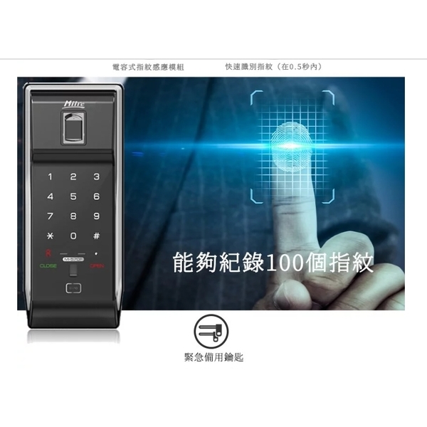 【Milre 美樂】 MI-570F 四合一輔助型電子鎖-秉佑企業社