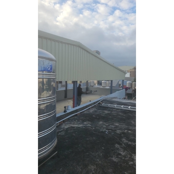 頂樓防漏水鐵皮屋搭建-佳德金屬企業社
