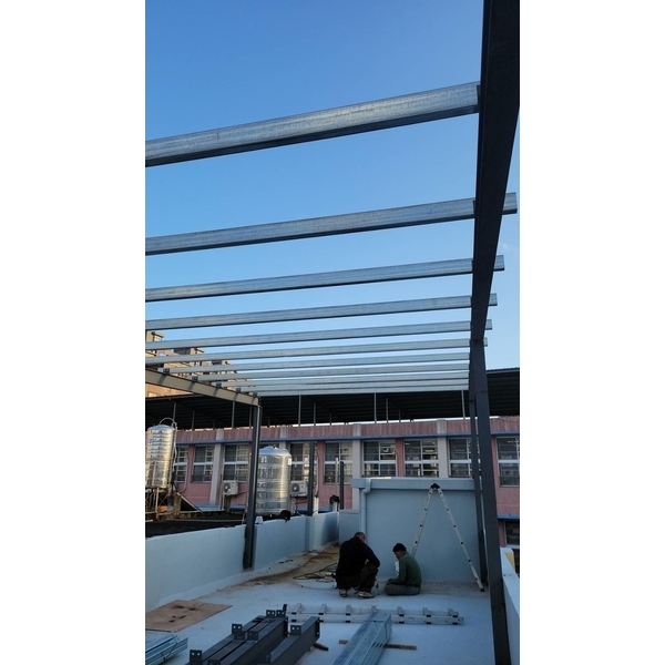 頂樓防漏水鐵皮屋搭建-佳德金屬企業社