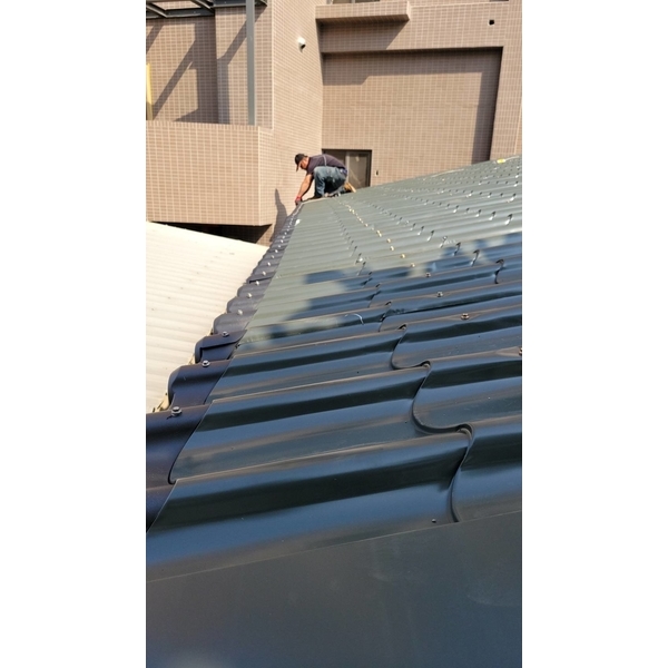 不銹鋼琉璃瓦板更換工程-佳德金屬企業社