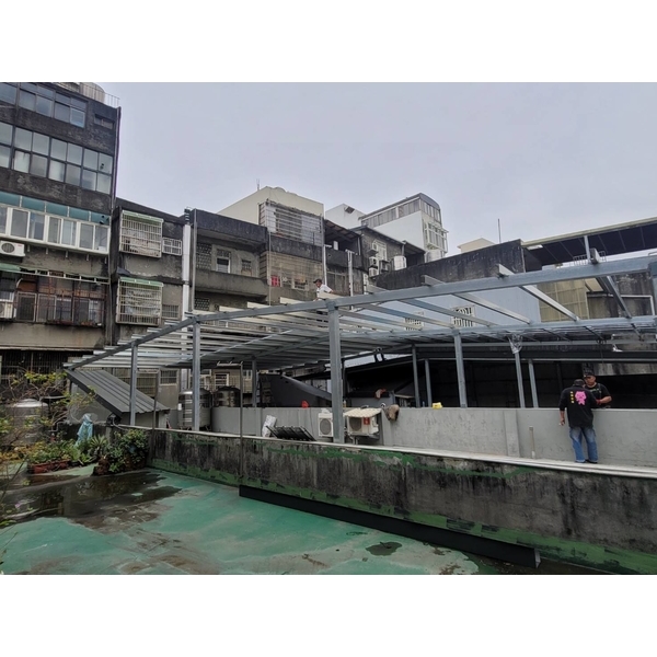 頂樓鐵皮屋頂搭建-佳德金屬企業社