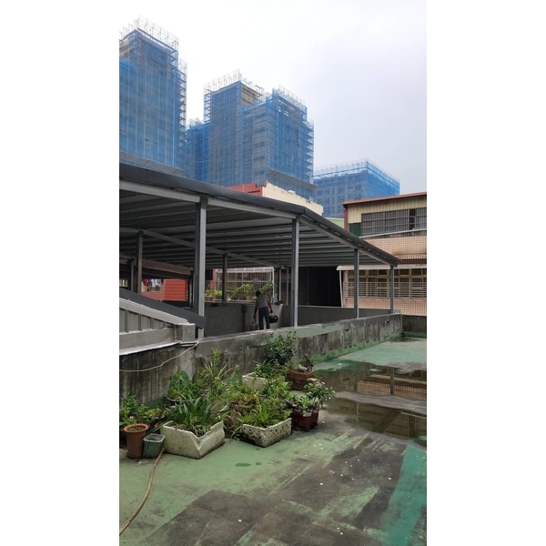 頂樓鐵皮屋頂搭建-佳德金屬企業社
