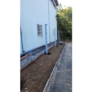 鐵皮圍籬施作工程