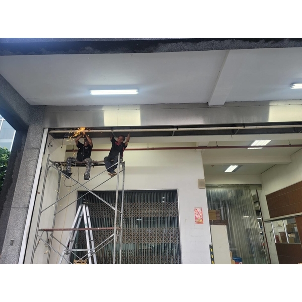 不銹鋼電動大門修改-佳德金屬企業社