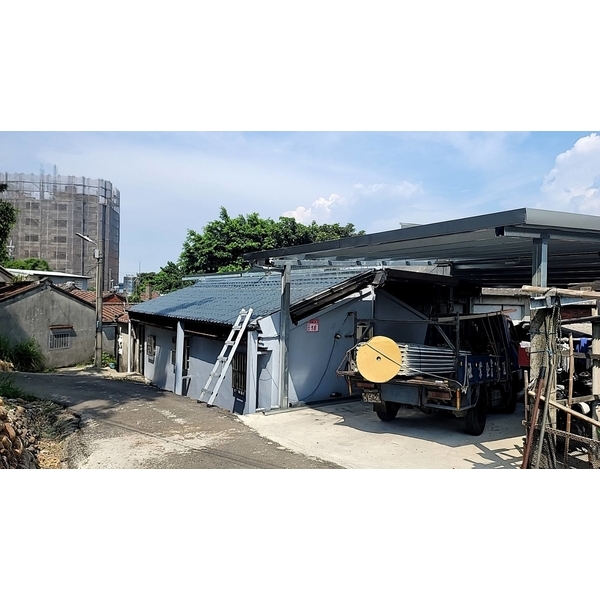 古厝屋頂蓋白鐵琉璃瓦板 防漏水-佳德金屬企業社