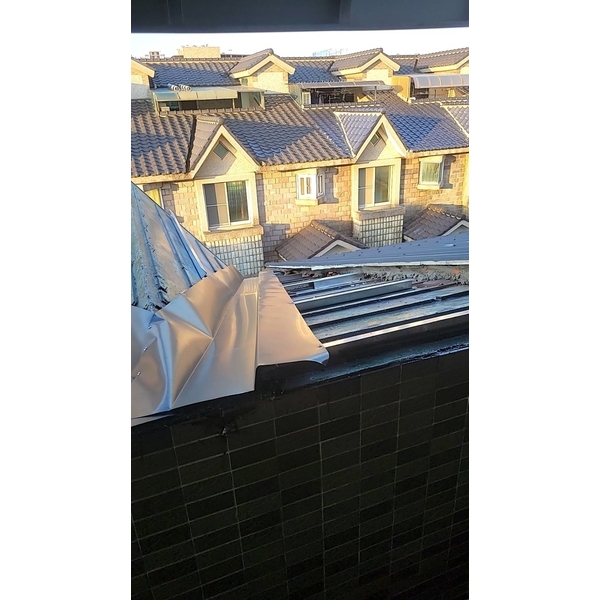 琉璃瓦片拆除做防水 蓋白鐵琉璃瓦板-佳德金屬企業社