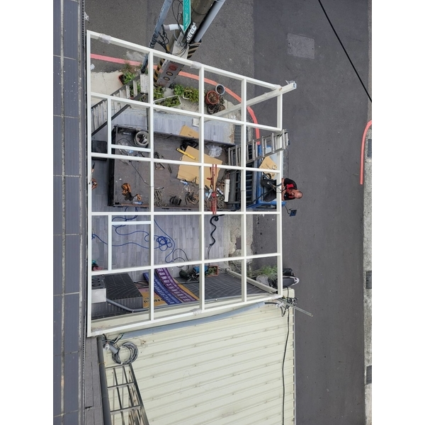 玻璃採光罩製作安裝-佳德金屬企業社