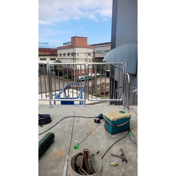 廠房平台安全欄杆-佳德金屬企業社