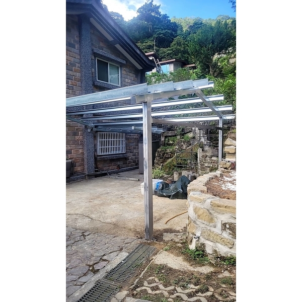 別墅安裝車棚-佳德金屬企業社