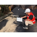 瀝青混凝土施工流程 -舖築機進場(3) - 有仟土木包工業