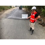 瀝青混凝土施工流程 -噴灑黏層(1) - 有仟土木包工業