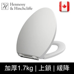 Hennessy&Hinchcliffe 緩降馬桶蓋 標準長度 純白色(TS-VL) , 楓節有限公司