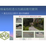 新北市北大附中-蜂巢格框透水性鋪面 - 瑞塍實業有限公司