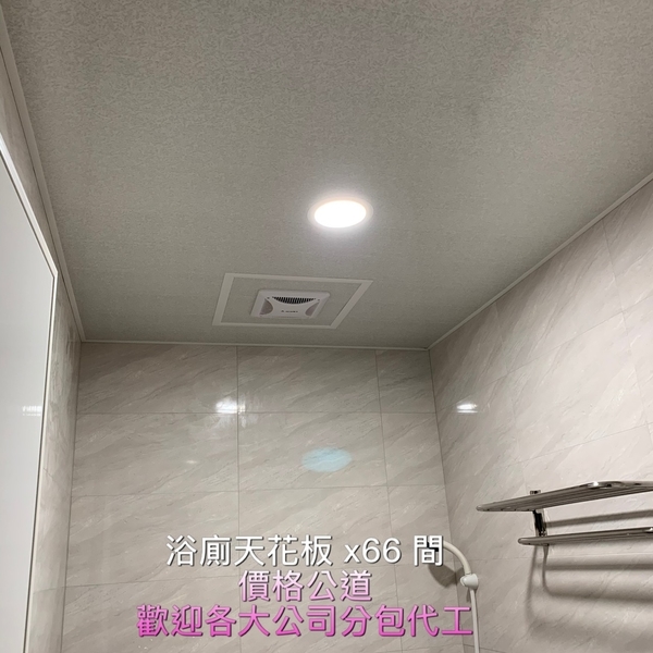 浴室天花板