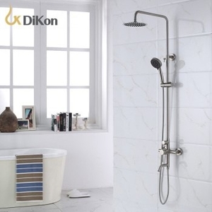 【帝鋼衛浴】 304不鏽鋼單把大淋浴ABS手持花灑 TSH-0114 , 天翕有限公司