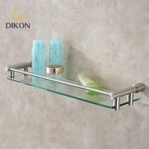 【帝鋼衛浴】 304不鏽鋼玻璃台置物架 TBA-0901 , 天翕有限公司