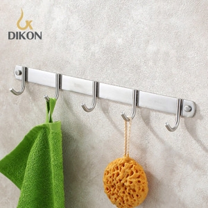 【帝鋼衛浴】 304不鏽鋼掛衣鈎（五鈎）TBA-0113 , 天翕有限公司