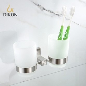 【帝鋼衛浴】 304不鏽鋼漱口雙杯 TBA-0504 , 天翕有限公司