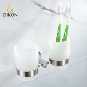 【帝鋼衛浴】 304不鏽鋼漱口雙杯 TBA-0512 , 天翕有限公司