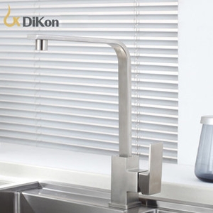 【帝鋼衛浴】 304不鏽鋼單柄冷熱廚房龍頭 TTK-0104 , 天翕有限公司