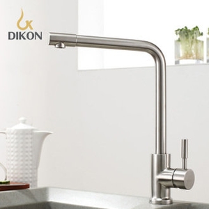 【帝鋼衛浴】 304不鏽鋼單柄冷熱廚房龍頭 TTK-0105 , 天翕有限公司