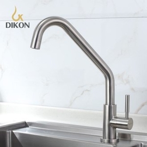 【帝鋼衛浴】 304不鏽鋼單冷廚房龍頭 TTK-0202 , 天翕有限公司