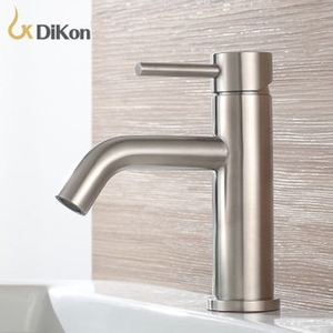 【帝鋼衛浴】 304不鏽鋼單把面盆冷熱龍頭 TTB-0106 , 天翕有限公司