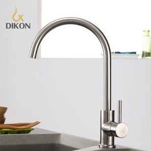 【帝鋼衛浴】 304不鏽鋼單柄冷熱廚房龍頭 TTK-0101 , 天翕有限公司