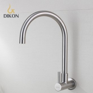 【帝鋼衛浴】 304不鏽鋼單柄單冷龍頭 TTK-0203 , 天翕有限公司